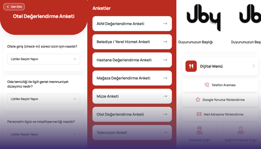 QR Ekranları